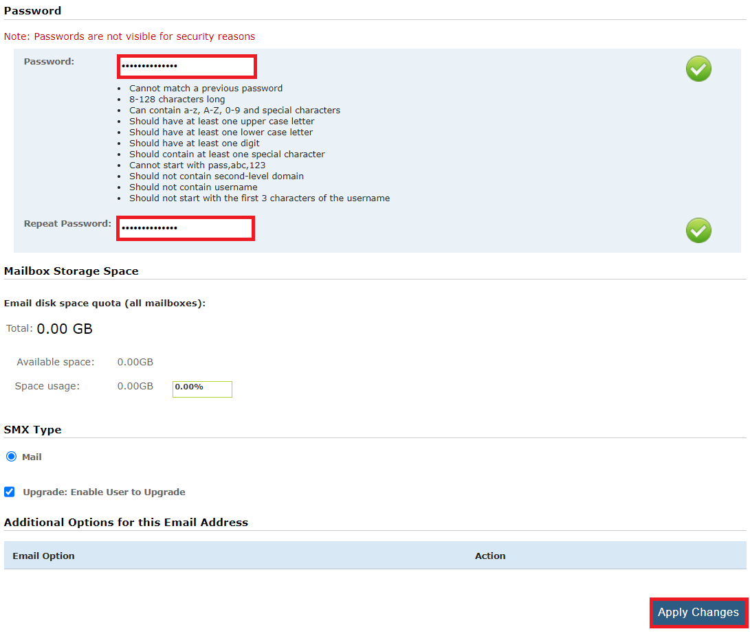How to reset a mailbox password Comcast  Hosting